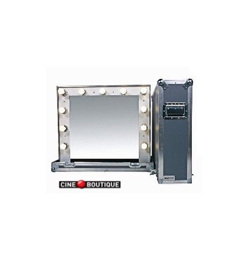 Glace maquillage ampoules lumière artificielle