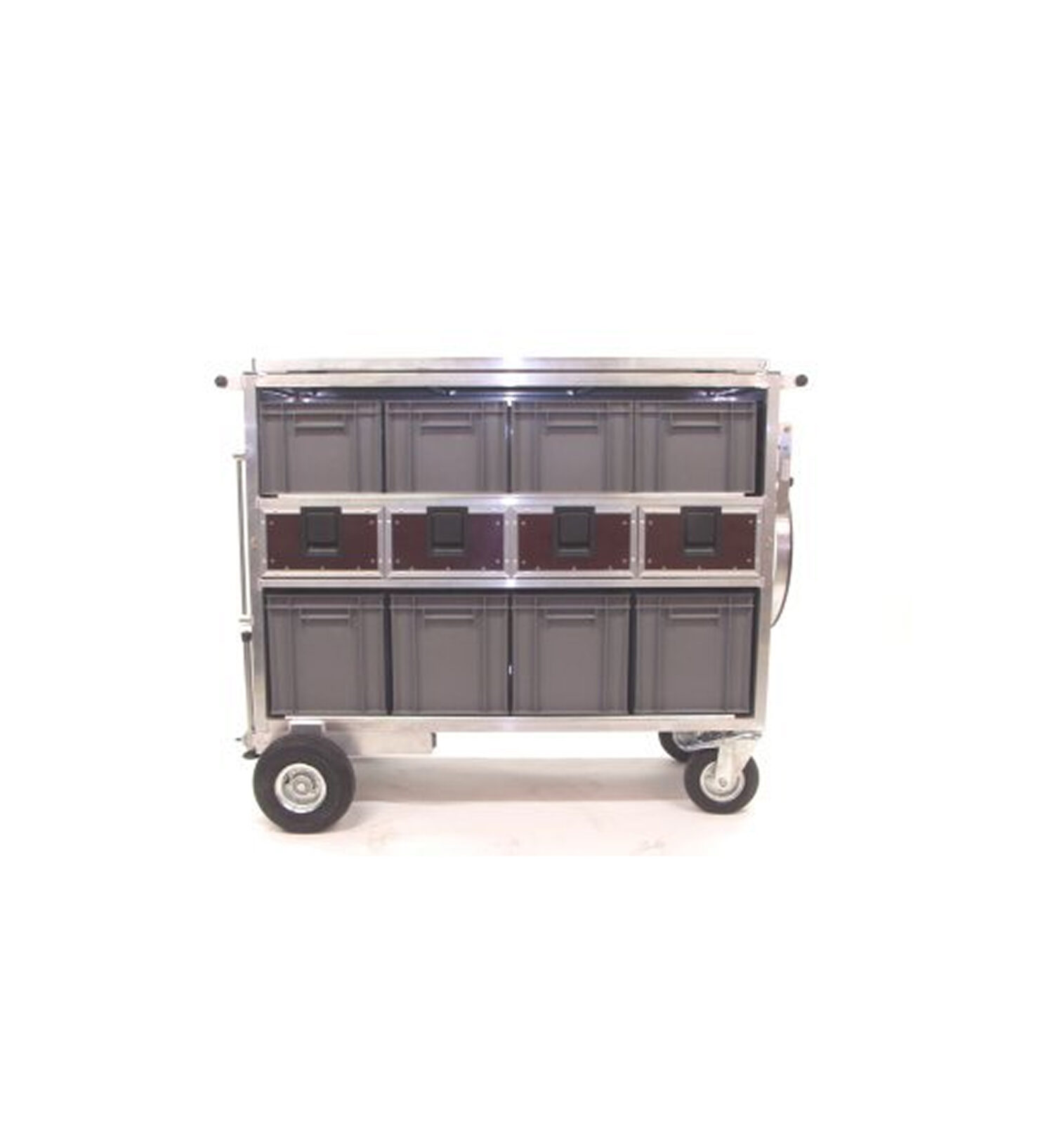 Roulante Régie large Guinalette (12 bacs)