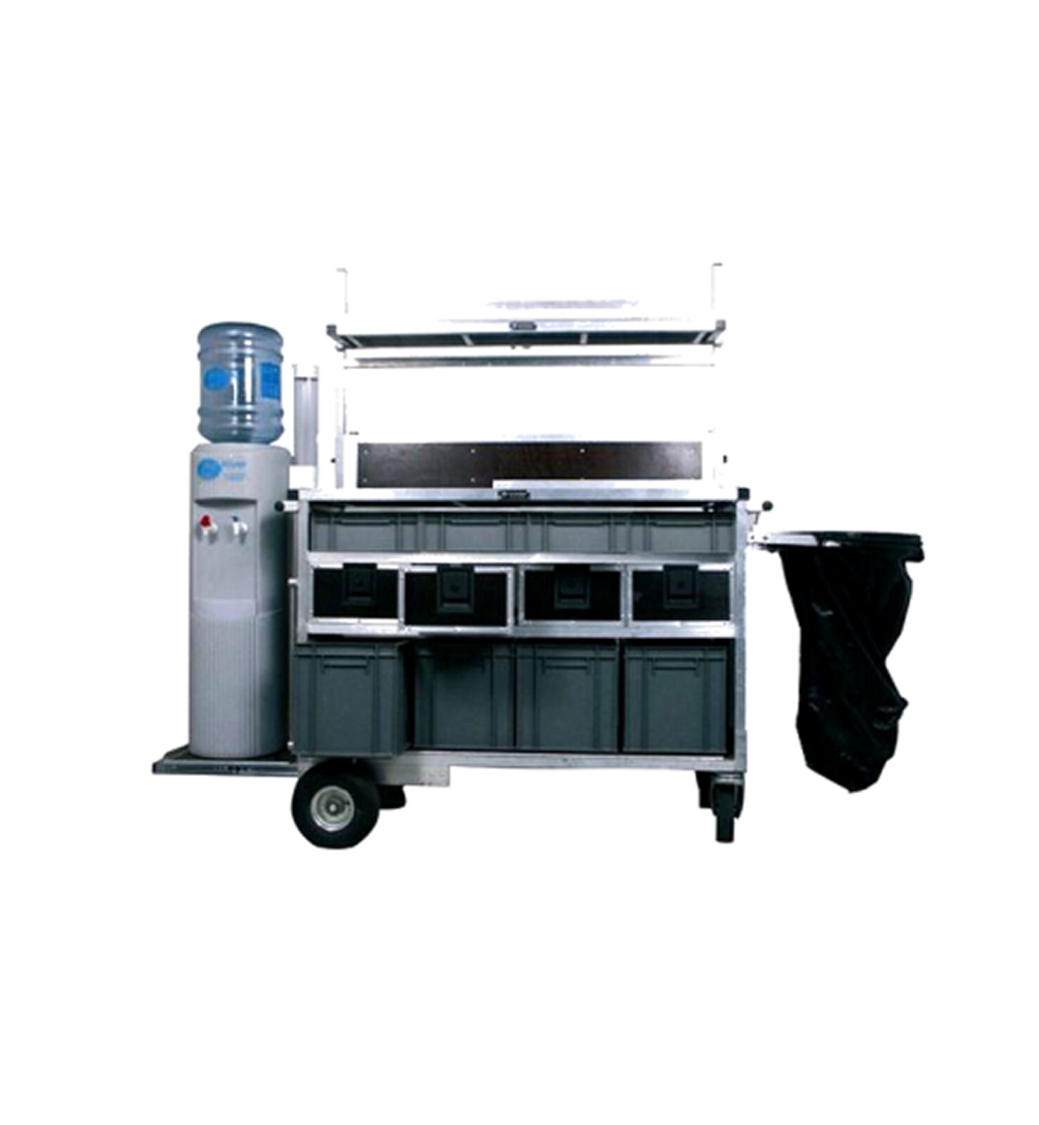 Roulante Régie large Guinalette (12 bacs)