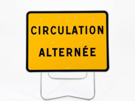 Panneaux Circulation alternée