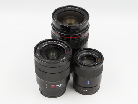 Optiques E-EF-RF