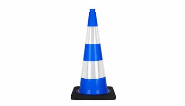 Cône de Signalisation Bleu 75cm