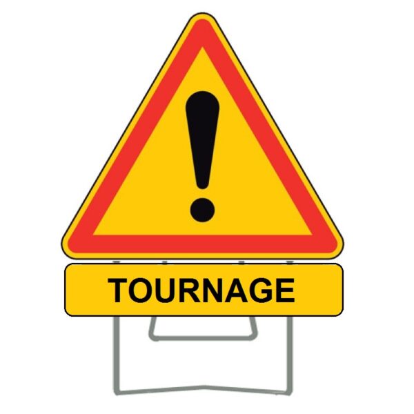 Panneaux Danger Tournage