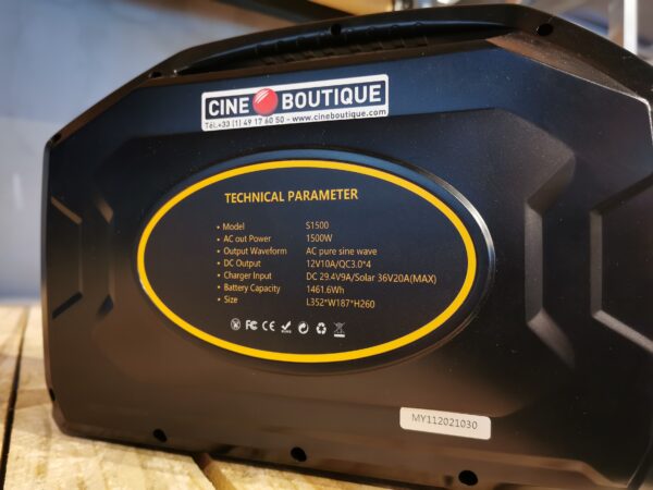 Bloc Énergie 1500 Watt S1000/S1500 – Image 4