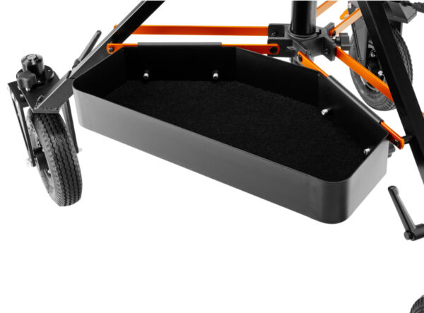 Axis Command Station Plateforme DIT avec Tiroir + Plateforme pour valise avec tiroir Bac + Dual Bar avec 2 têtes Vesa – Image 7