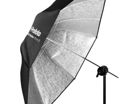 PARAPLUIE ARGENT SHALLOW M