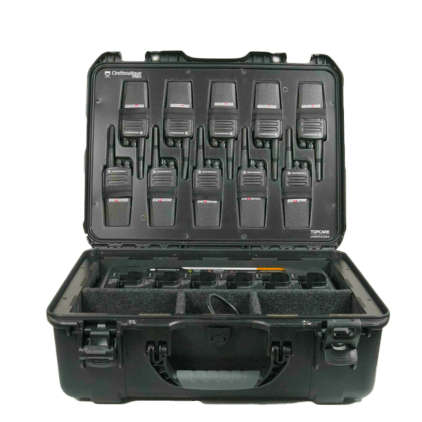 Valise de 10 Talkies-walkies DP1400