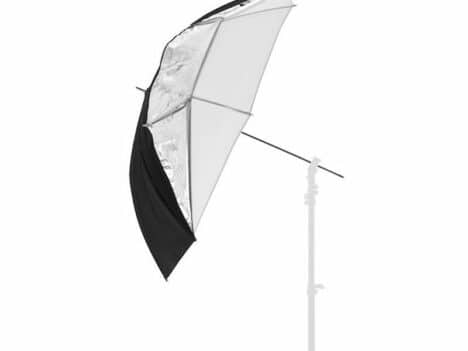 PARAPLUIE LASTOLITE M - DIFF BLANCHE + TOILE EXT.