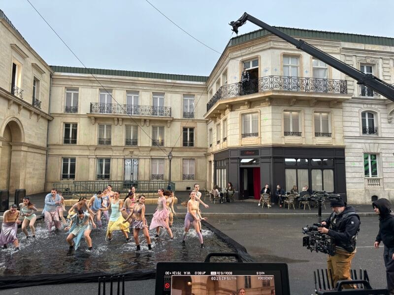 Le Nikon « Soft Gravity » en tournage au Backlot