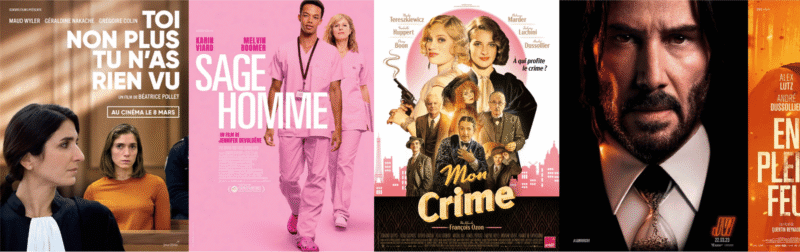 Sorties cinéma du mois de Mars 2023