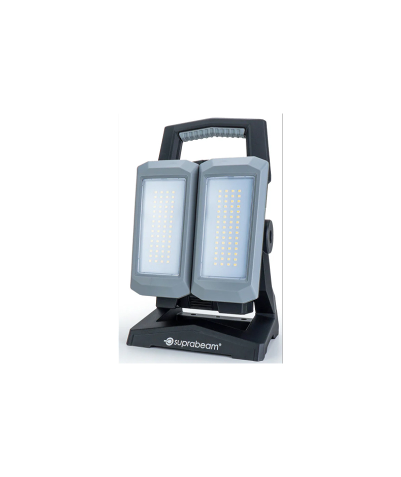 Projecteur rechargeable double tête W6R avec chargeur