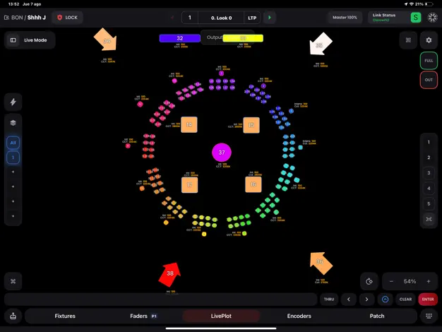 IPad + appli Luminair ou Blackout