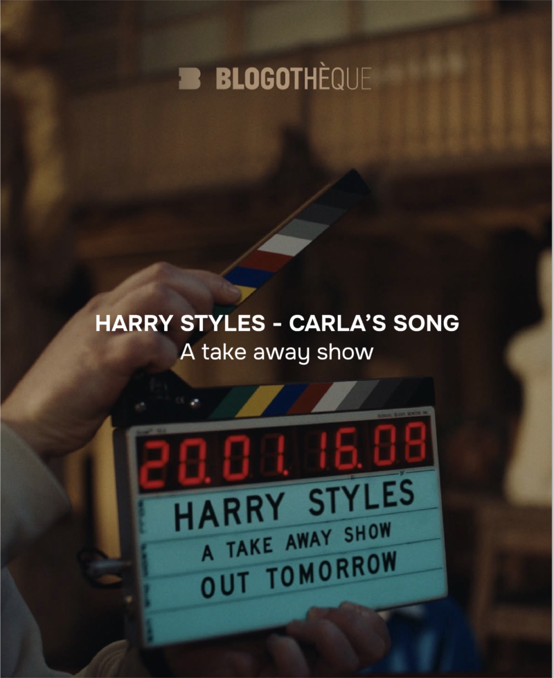HARRY STYLES – CARLA&rsquo;S SONG – A TAKE AWAY SHOW
