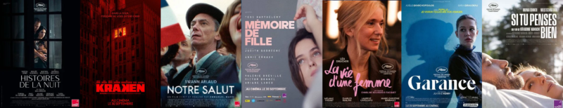 Sorties en salles des films TSF en septembre